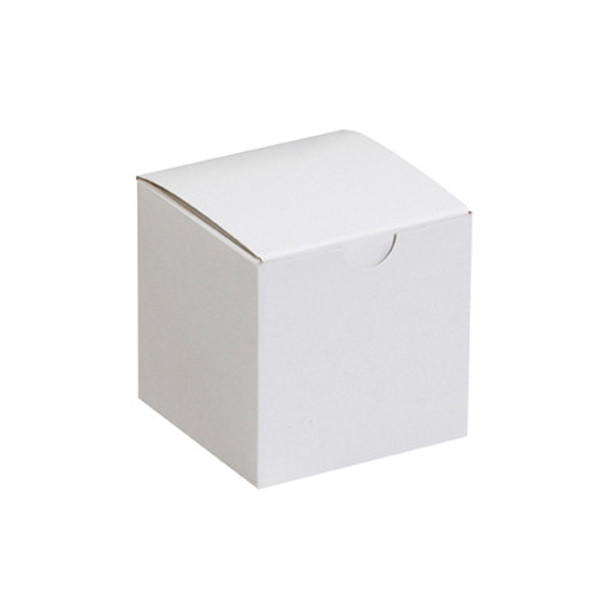 3 x 3 x 3  White Gift Boxes / 100 Bundle