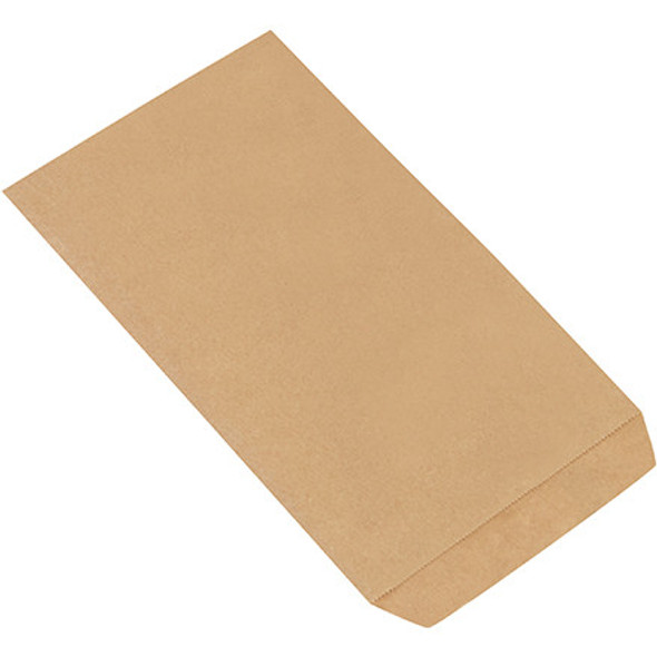 5 x 7 1/2  Kraft Flat Merchandise Bags /  4000 Case