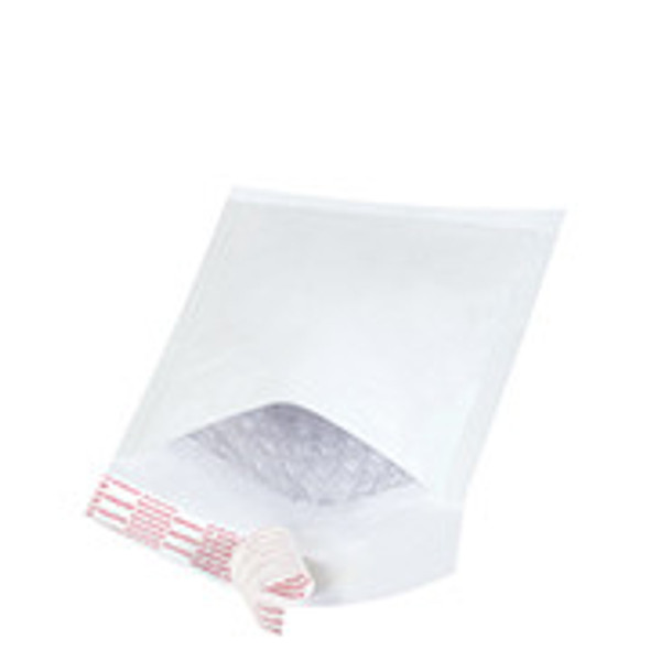6 x 10  White (25 Pack)
#0 Self-Seal Bubble Mailers