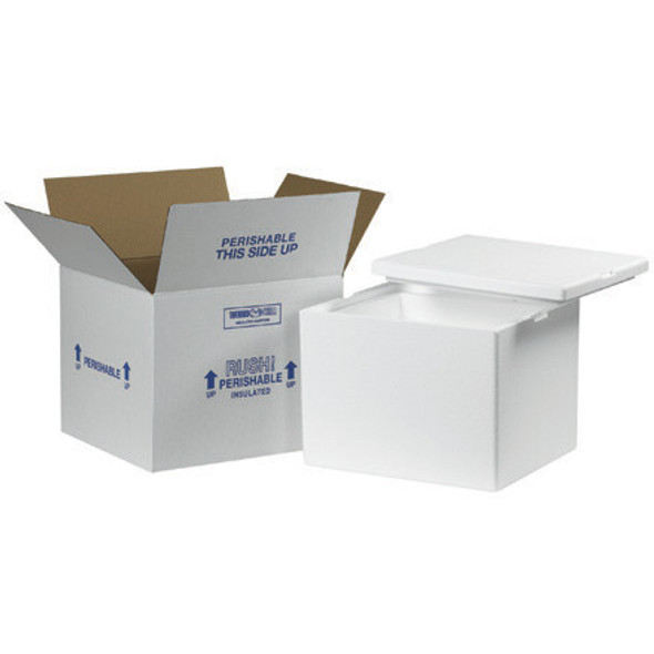 12 x 10 x 9 
Insulated Shipping Kit