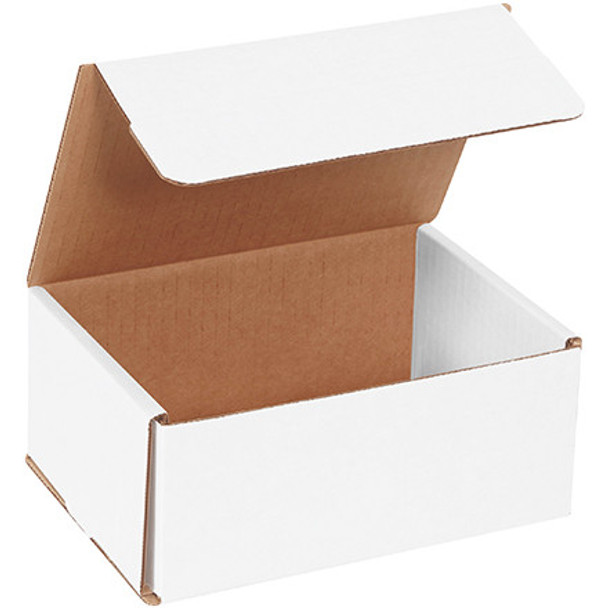 7 x 5 x 3  White
Corrugated Mailers