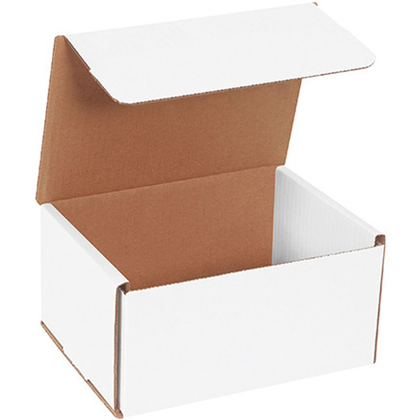 8 x 6 x 4  White
Corrugated Mailers