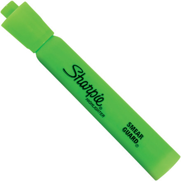 Fluorescent Green Sharpie Accent  Highlighters / 12 Case