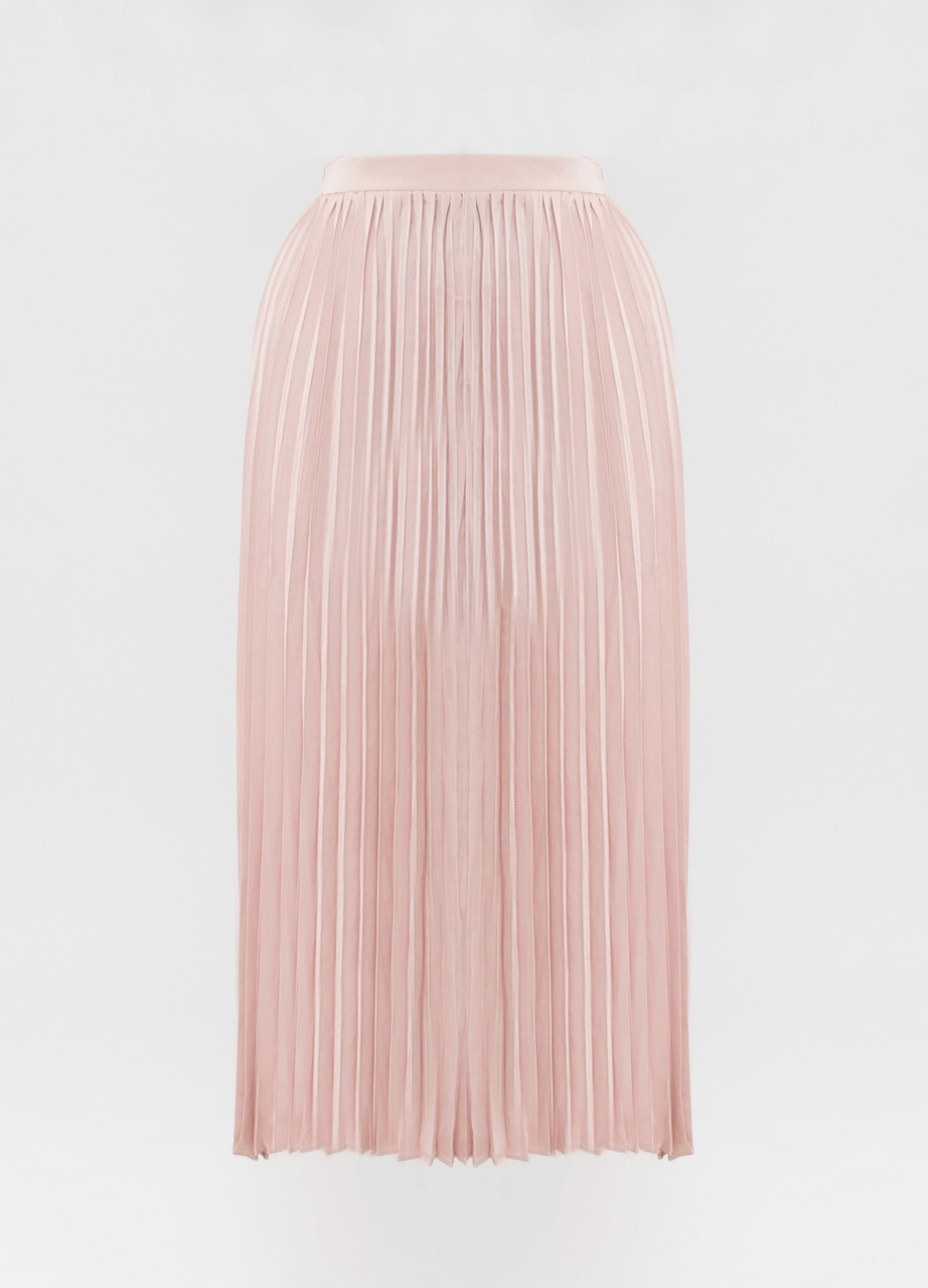 High-Waisted Neon Pink Maxi Skirt with Elastic Waistband – Clothes By  Locker Room
