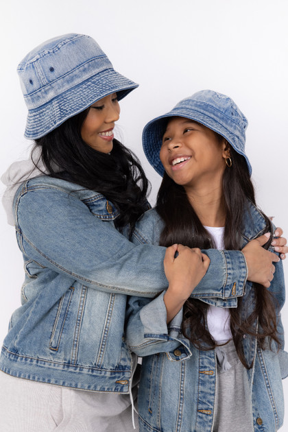 Denim Bucket Hat - Ladies