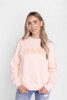 Mama Chenille Sweatshirt - Light Pink