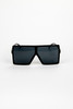 Oversized LA Sunglasses Black - Ladies