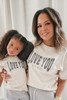 Love You Way More Chenille T-Shirt - Ivory