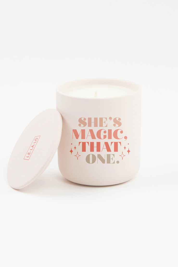 10oz Ceramic Candle - She's Magic