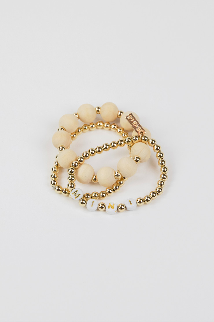 Set of 3 Beaded Bracelets - MINI