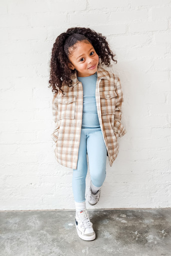 Flannel Shacket Child