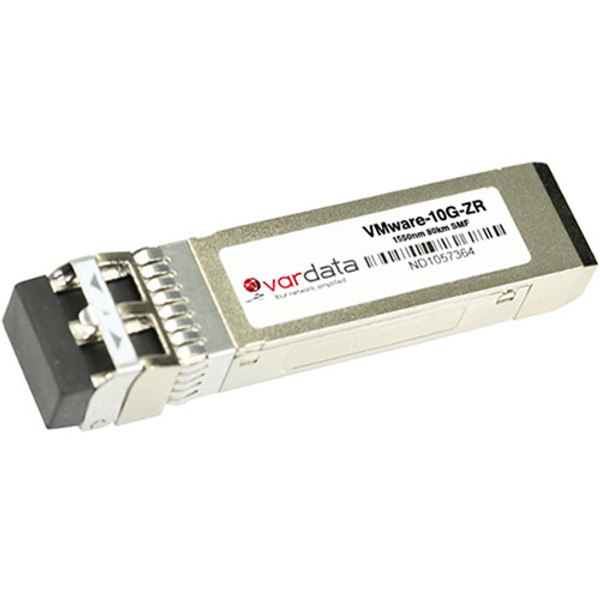 VMware SFP+ Transceiver; 10GBase-ZR 80km 1550nm LC SM