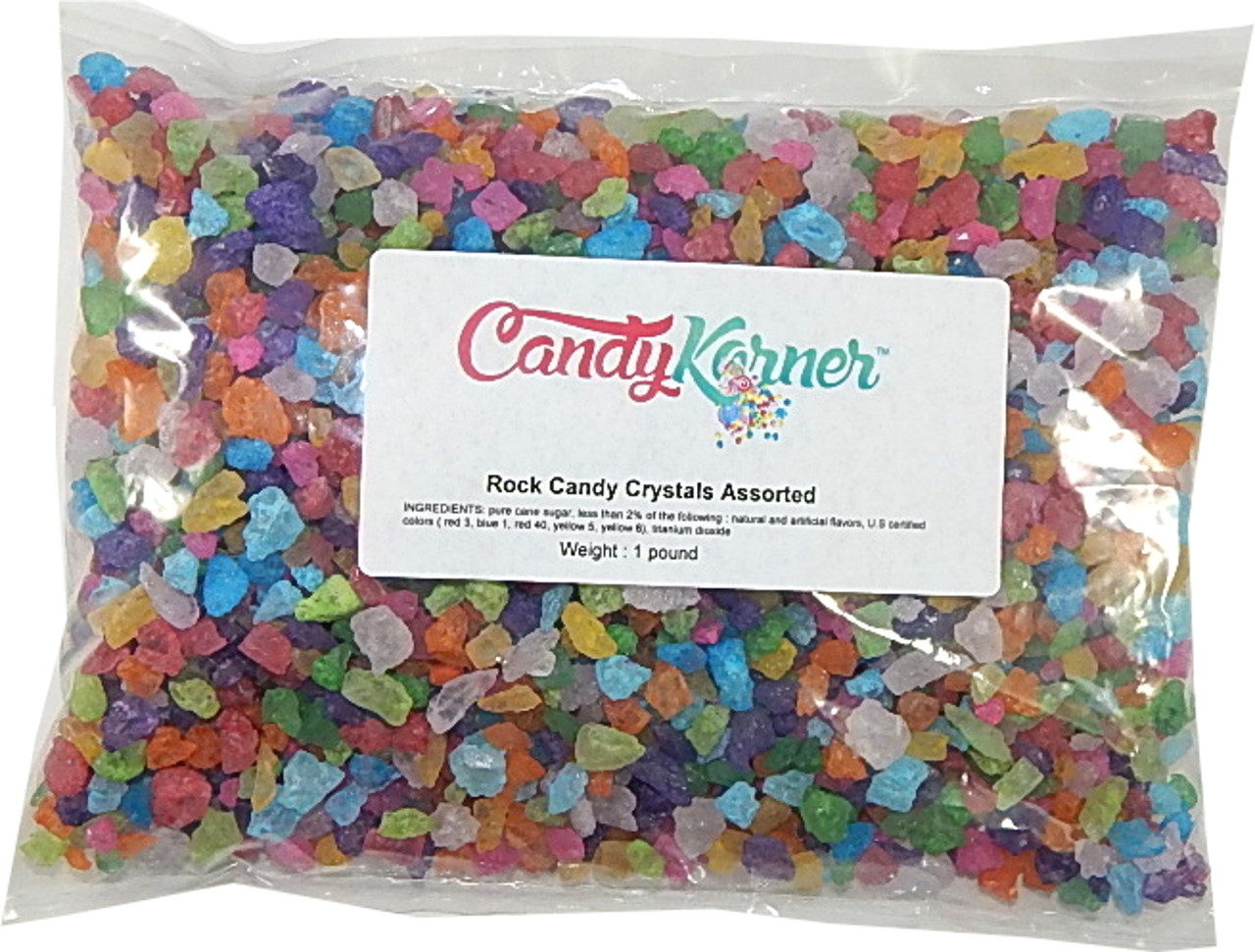 Dryden And Palmer Assorted Rock Candy Crystals 1 Pound ( 16 OZ