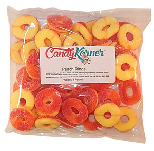 Gummy Peach Rings