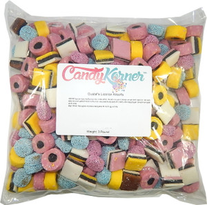 Gustaf's Premium Licorice Allsorts 3 Pound ( 48 OZ ) Gustaf's Premium Licorice Allsorts 3 Pound ( 48 OZ )