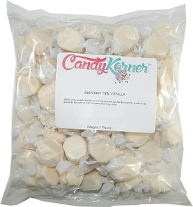 Salt Water Taffy Vanilla 1 Pound ( 16 OZ ) Salt Water Taffy Vanilla 1 Pound ( 16 OZ )