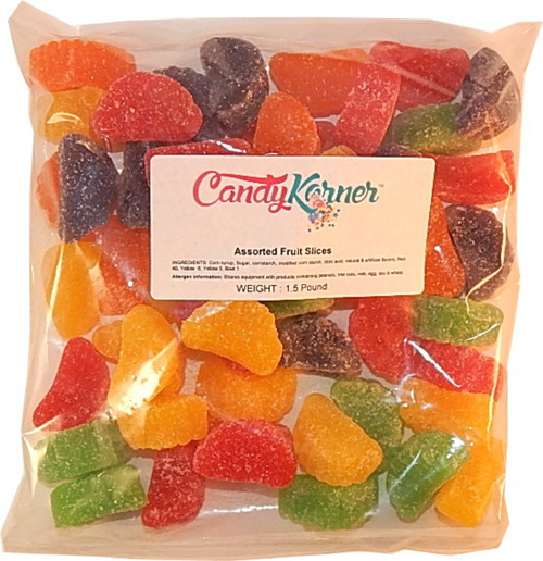 Sunrise Assorted Fruit Slices 1.5 Pound ( 24 OZ )