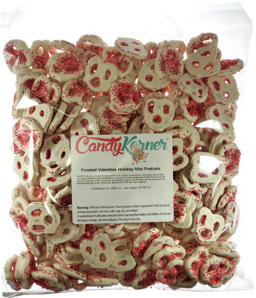 CandyKorner Valentine's Day Frosted Mini Pretzels 5 Pound ( 80 Ounce ) 1