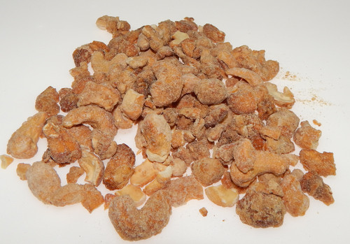 Sconza Butter Toffee Cashews | Cashews Covered in Butter Toffee 3 pound ( 48 Ounce ) By CandyKorner