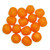 Orange Fruit Sour Ball Candy in pile