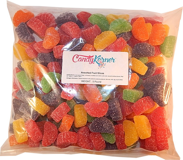 Assorted Fruit Slices 5 Pound