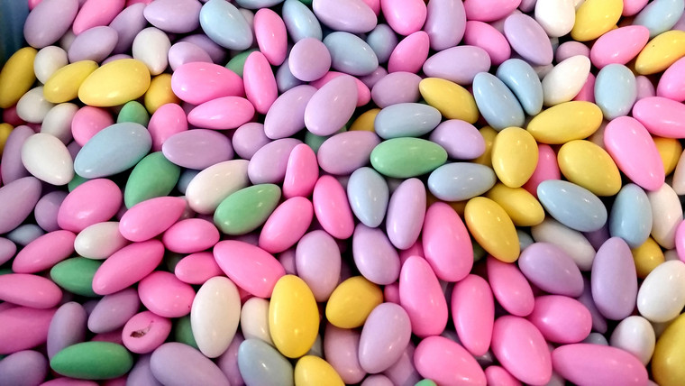 Sconza Jordan Almonds Assorted 2 Pound ( 32 OZ )