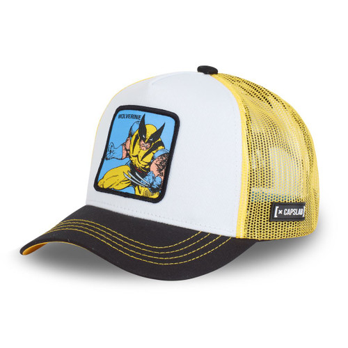 CASQUETTE WOLVERINE - JAUNE - CAPSLAB