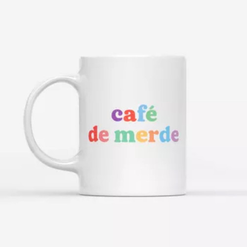 MUG DE MERDE - CAFE DE MERDE - THOMAS GRAVEREAU