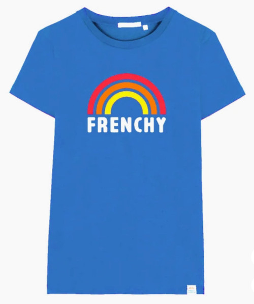 T-SHIRT FRENCHY - BLEU IMPERIAL - FRENCH DISORDER