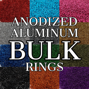 Anodized Aluminum Rings - By The Ounce