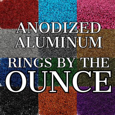 Anodized Aluminum Rings - By The Ounce