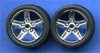 IROC Camaro Wheels & Tires (2 pair) 1/24