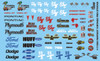 Vintage Graphics Decals, 1/25