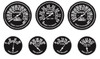 'Classic' Gauges & Bezels Clear on Black 1/25