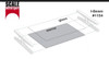 Display Stand, Flat with Mirror