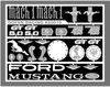 Mustang Photo Etch Exterior Detail Set 1/25