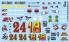 Vintage-Gasser-Rat Rod Graphics Decals, 1/25