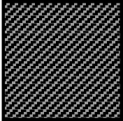 Carbon Fiber Decal Sheet, Pewter/Black 1/24