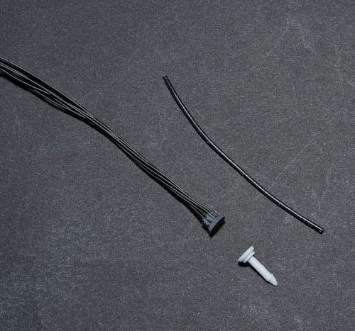 Distributor, Pre-Wired, Black Cap 1/25