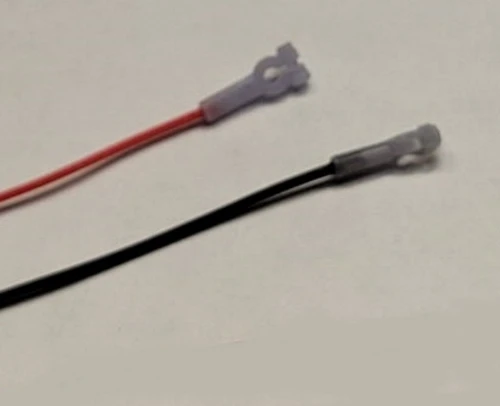 Battery Cables with Terminals, Pre-Made 1/25