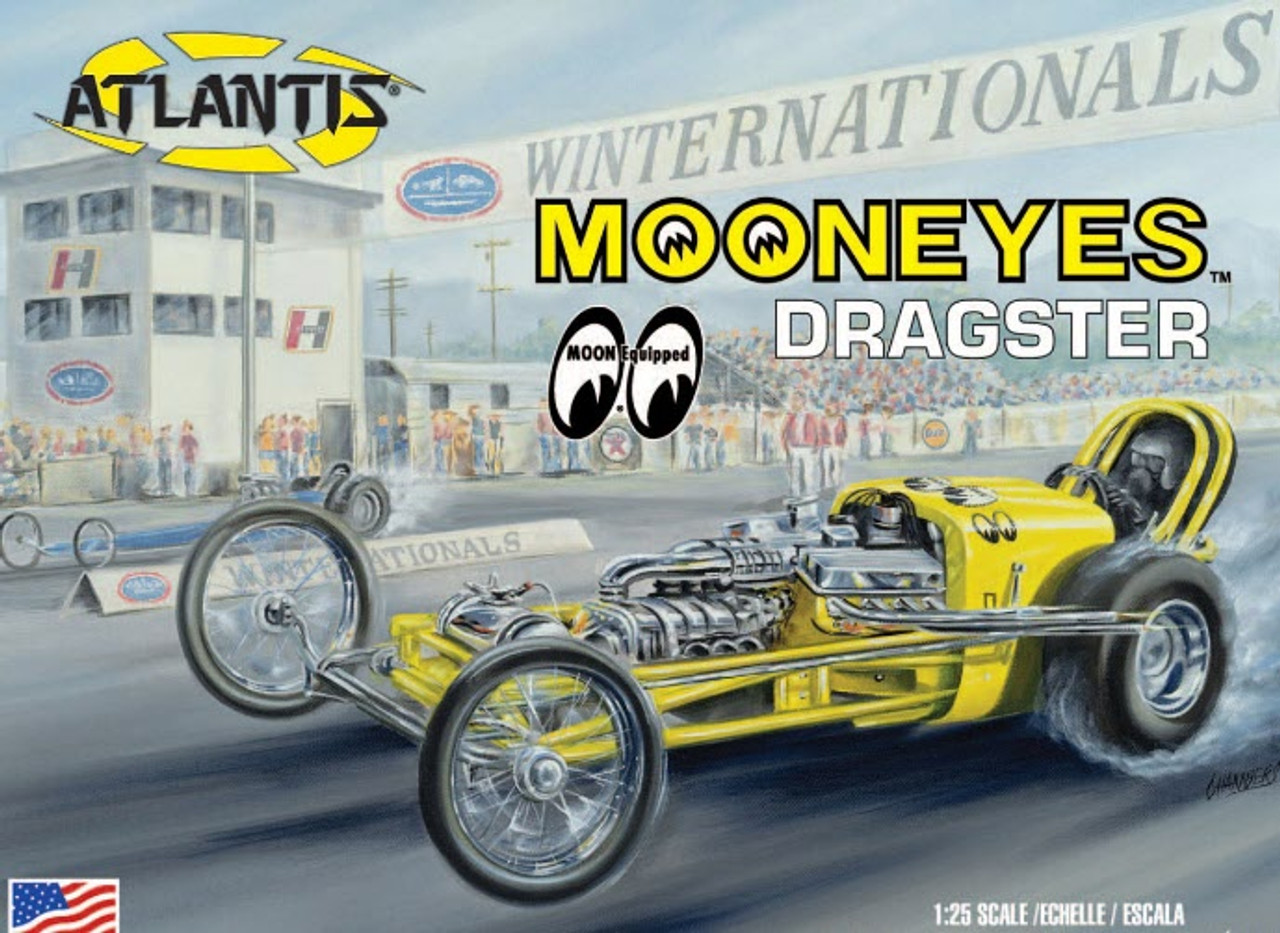 Mooneyes Front Engine Dragster, 1/25