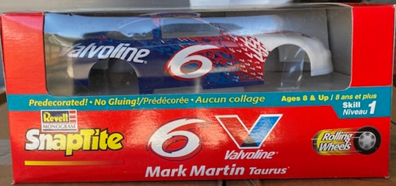 Mark Martin #6 Valvoline Taurus SnapTite NASCAR, 1/24