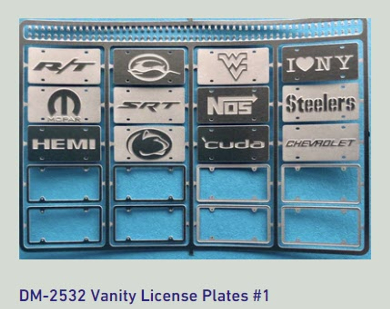 Hi-Performance-Vanity License Plates  1/24-1/25