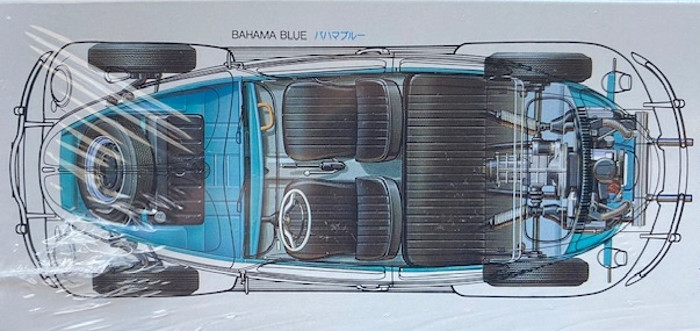 VW Beetle by Tamiya, 1/24 scale.
