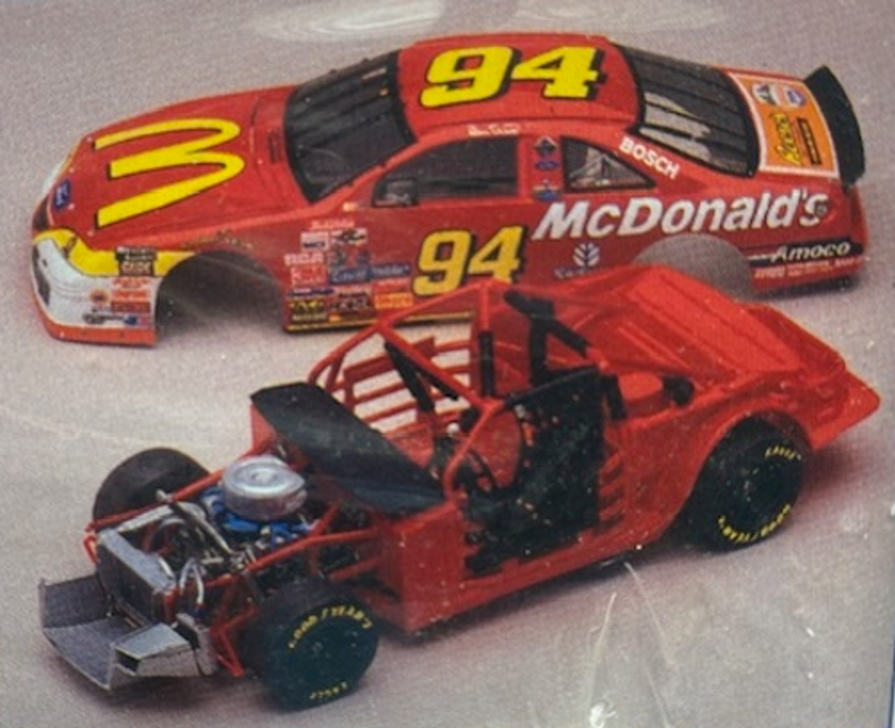 1/18 ビル・エリオット　マクドナルド　フォード・サンダーバード　#94 1/18 Bill Elliott Mcdonald Ford Thunderbird 94 | eBay