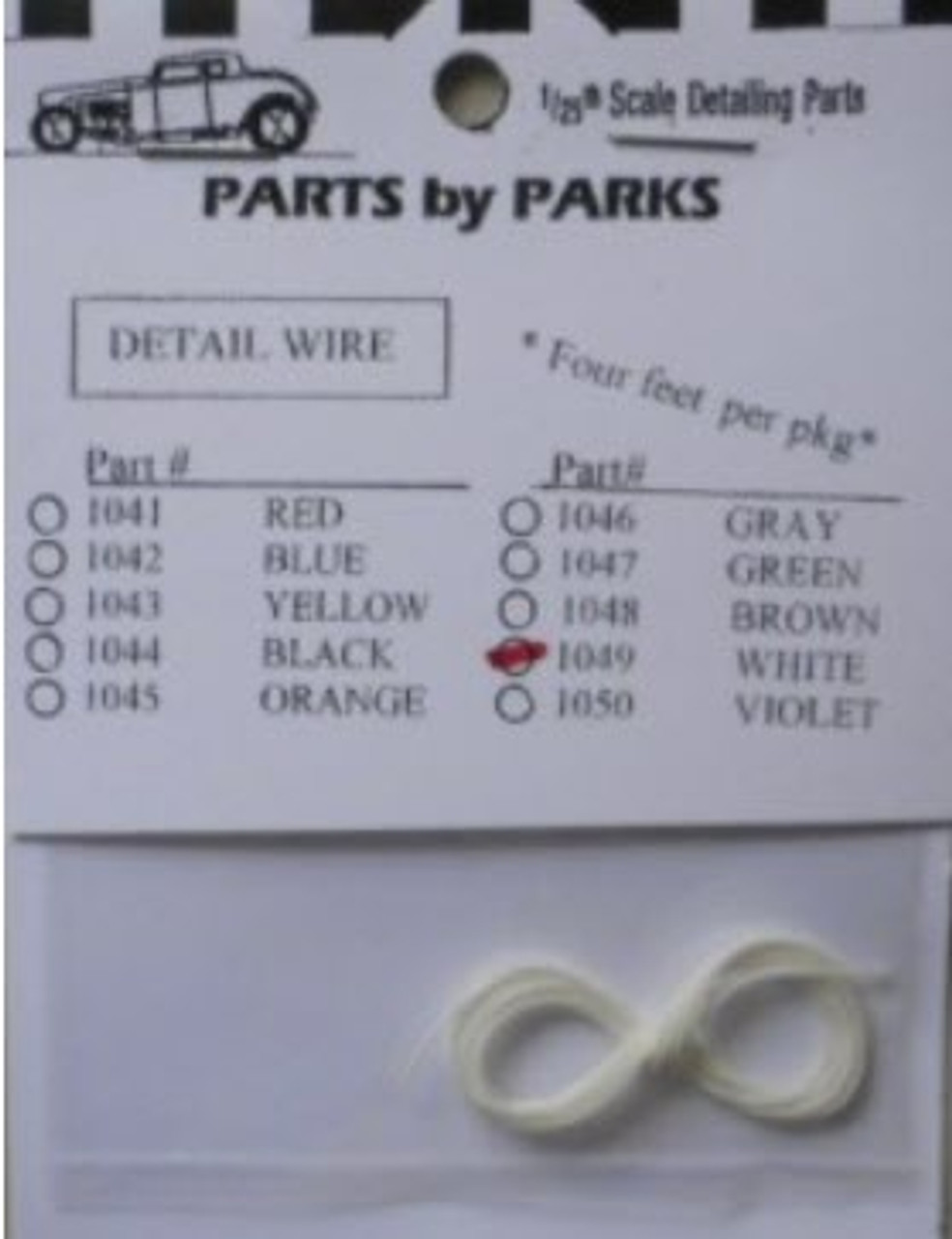 General Wiring .019” White