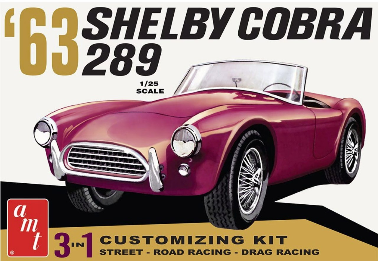 '63 Shelby Cobra 3-in-1, 1/25