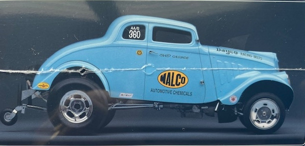 "Ohio" George '33 Willys Gasser (in tin box), 1/25