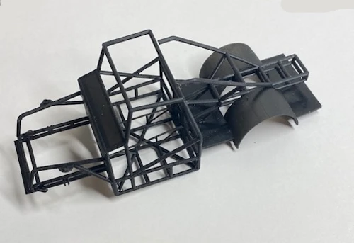 '55 Chevy Pickup Tubular Chassis, 1/25
