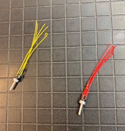 Pre-Wired  4-cyl Distributor, Black Cap, 1/25